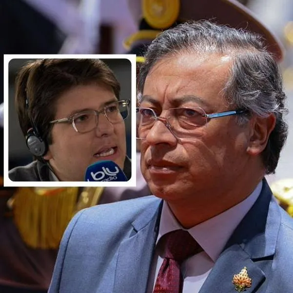 Fotos de Gustavo Petro y Miguel Uribe, en nota de qué decisión tomó Gustavo Petro ante muerte de Miguel Uribe, según su obligación