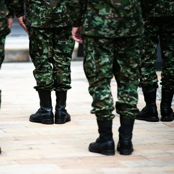 Imagen de referencia de militares colombianos 