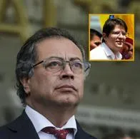 Gustavo Petro y Miguel Uribe