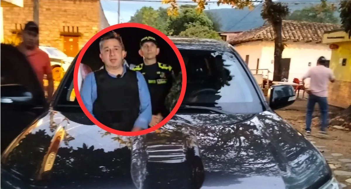 Muestran fotos de cómo quedó la camioneta de representante Triana, víctima de ataque con 8 disparos en Huila: "Llegamos en rines".