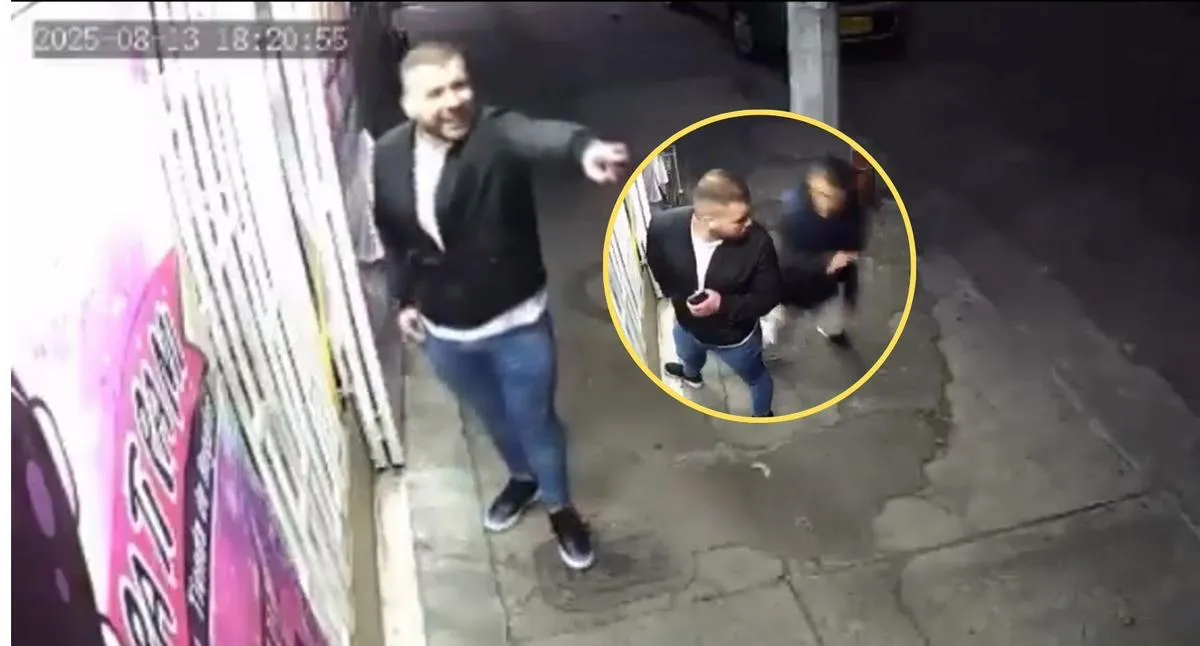 Robos Bogotá: hombre intentó robar celular pero víctima lo evitó y se burló