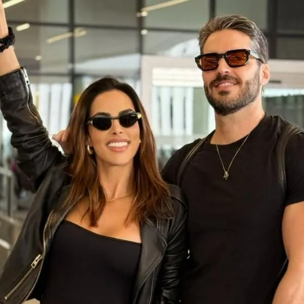 Sara Corrales y Damián Pasquini se casaron en Medellín en una ceremonia civil