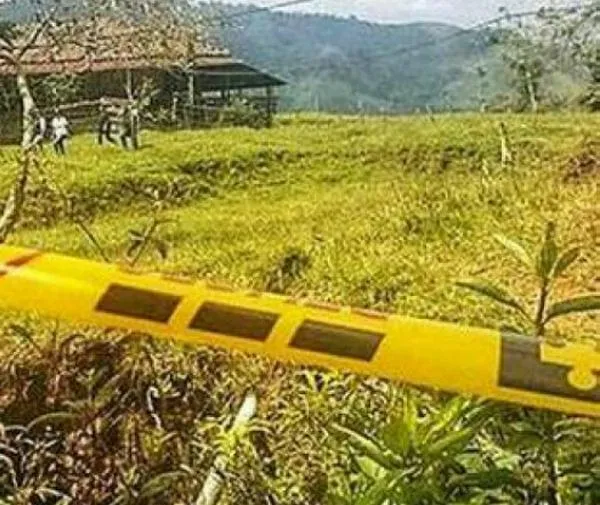 Hombre fue asesinado al interior de una finca 