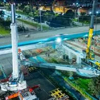 Puente de Bogotá que tiene icopor 