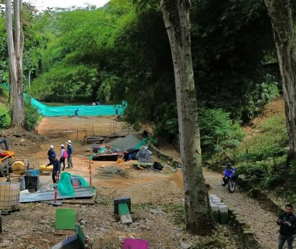 Así avanzan las obras en el Parque Centenario de Ibagué