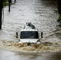 Huracán Erin deja sin energía a miles de personas: catastrófico en otros paísesThe first hurricane of what is expected to be a particularly intense Atlantic season, Erin briefly strengthened into a "catastrophic" Category 5 storm before its windspeeds weakened. (Photo by Ricardo ARDUENGO / AFP)