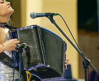 Yorledis Meza, la reina Caribeña del acordeón que conquistó Evafe 2025 con aires sabaneros