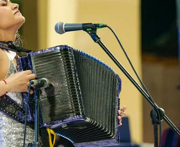 Yorledis Meza, la reina Caribeña del acordeón que conquistó Evafe 2025 con aires sabaneros