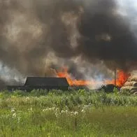 Mujer en Gamarra, Cesar, incendió una finca con su esposo y amante adentro