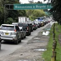 Autopista norte en Bogotá