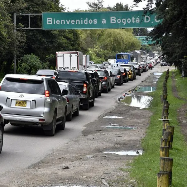 Autopista norte en Bogotá