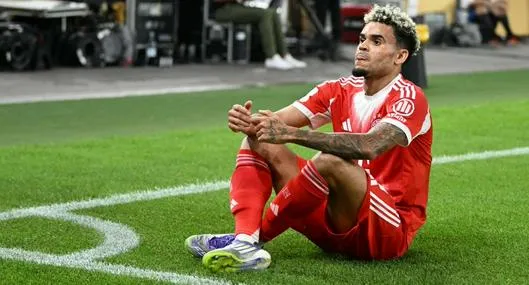 Foto de Luis Díaz, en nota de cómo es el hotel de Luis Díaz con Bayern Múnich en Alemania y precios por noche