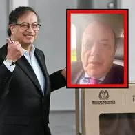 Gustavo Petro y Julio Sánchez