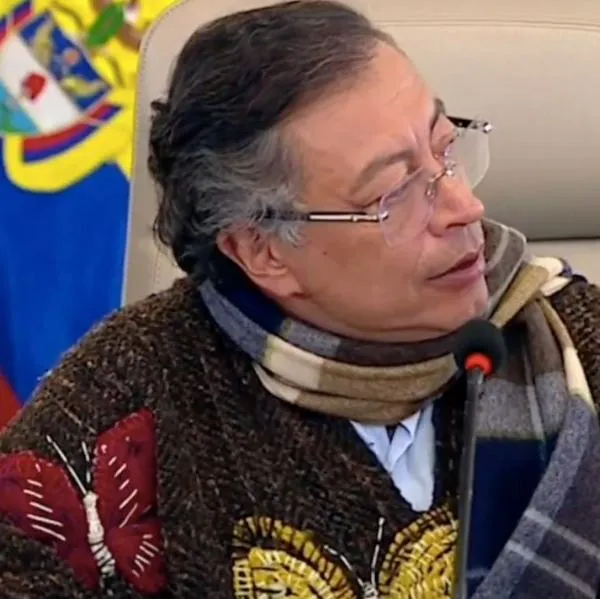 Quién hizo y cuánto vale la ruana que usó Gustavo Petro con mariposas tejidas