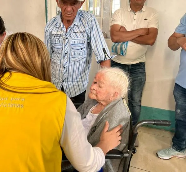 Caldense de 102 años fue desplazada en 1970 por el conflicto armado y 55 años después recibe indemnización