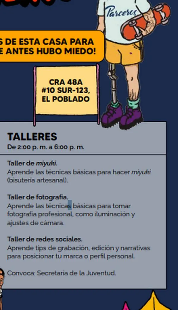 Casa Parceros recibe la Semana de la Juventud este jueves, 21 de agosto 