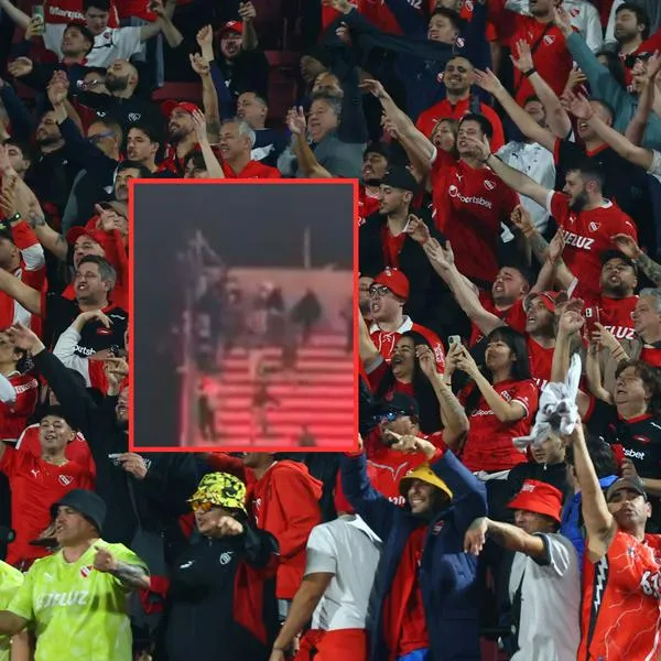Pelea entre Independiente y U. de Chile
