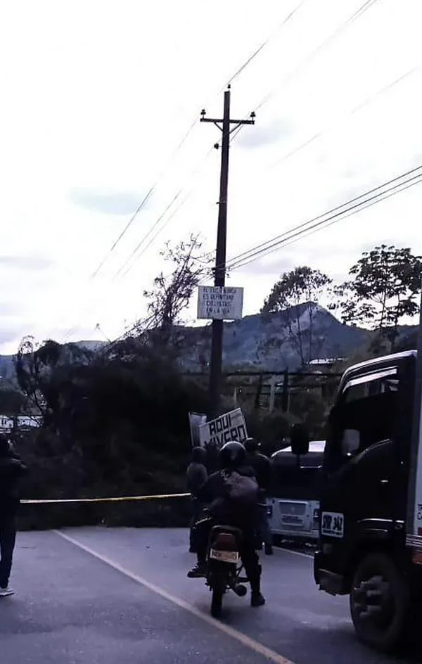 Alerta por cierres en vías de Antioquia, el Oriente muy afectado
