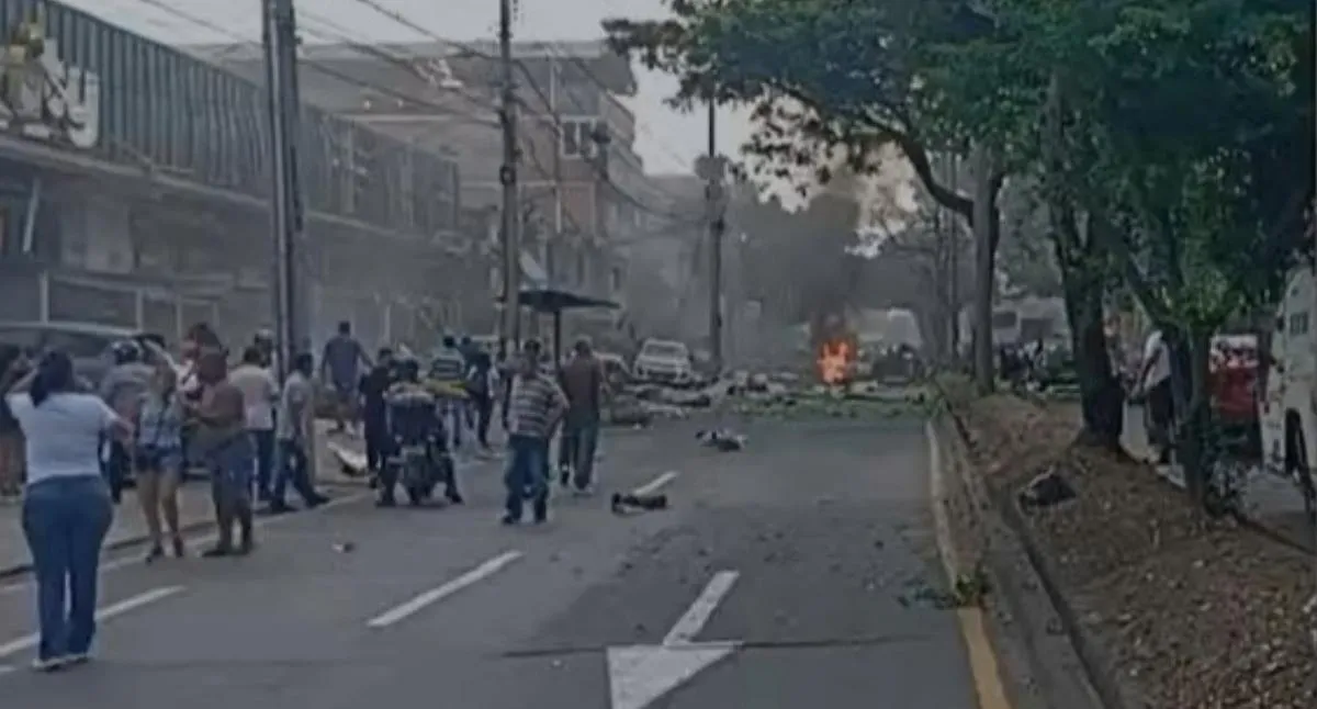 Atentado terrorista en base aérea Cali: personas piden ayuda