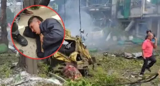 Presunto autor del atentado con explosivos en la base aérea Marco Fidel Suárez de Cali
