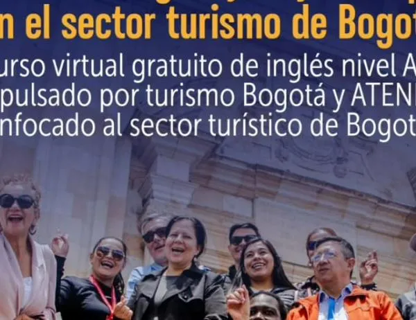 Bogotá ofrece curso de inglés gratis para guías y trabajadores sector turismo 