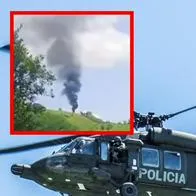 Audio de terroristas al momento de derribar helicóptero en Antioquia Coronamos