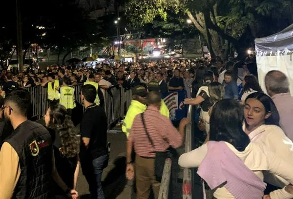 Fallas en la logística para ingresar al concierto sinfónico de Pereira: entregaron más boletas VIP