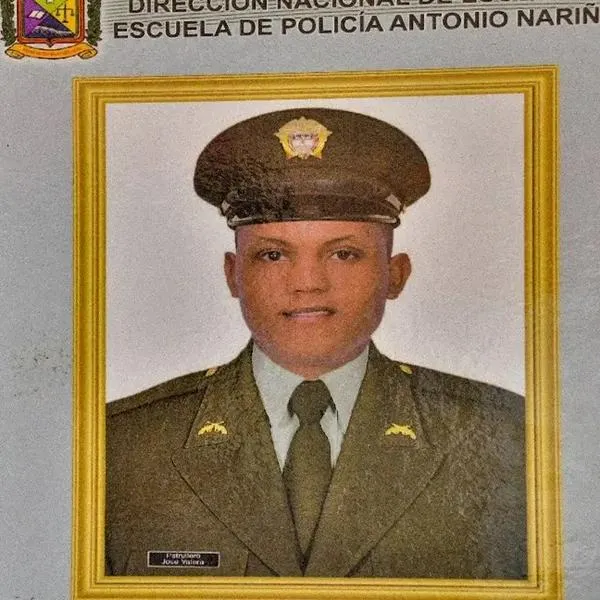 José Daniel Valera Narváez, uno de los policías asesinados en el ataque a un helicóptero en Amalfi, Antioquia