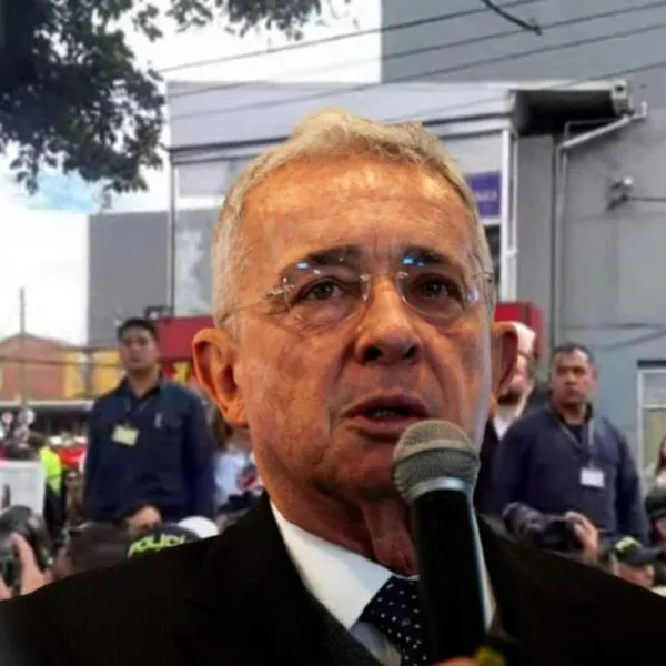 Discurso de Álvaro Uribe en el parque en el que le dispararon a Miguel Uribe