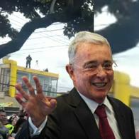 Álvaro Uribe tuvo hasta francotiradores en el parque El Golfito: fotos