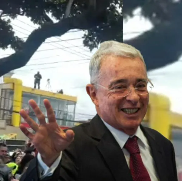 Álvaro Uribe tuvo hasta francotiradores en el parque El Golfito: fotos