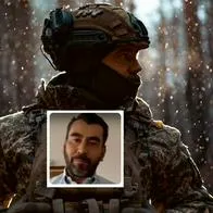 Foto de guerra y Alejandro Guerrero, en nota de que actor Alejandro Guerrero (Caracol y RCN) dijo cuánto ganaba en guerra de Ucrania