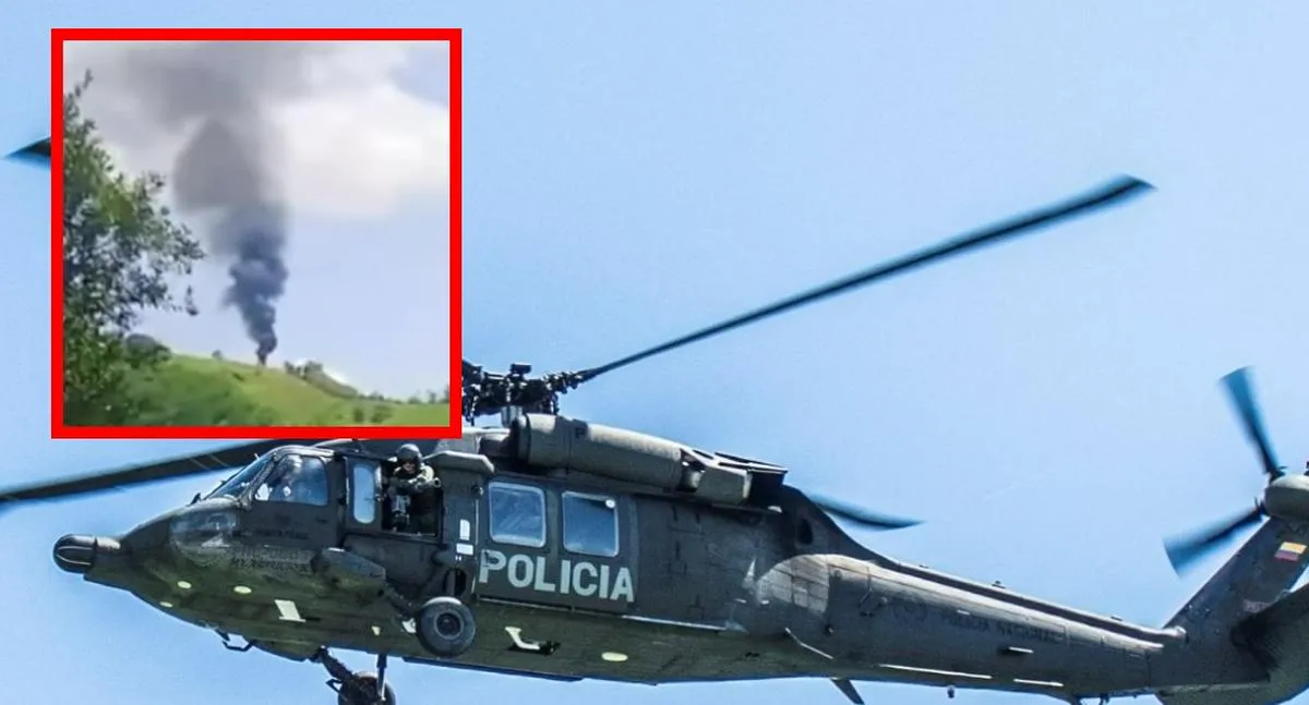 Mindefensa dio la razón a Petro en ataque a helicóptero de Policía en Antioquia