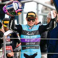 Foto de David Alonso, en nota de que Colombiano David Alonso ganó en Moto2 en Hungría, con video de su primer triunfo