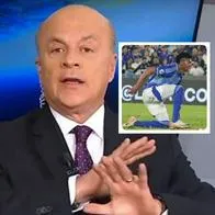 Foto de Carlos Antonio Vélez y Millonarios, en nota de Carlos Antonio Vélez pulló a Millonarios tras triunfo con Junior en Liga Betplay