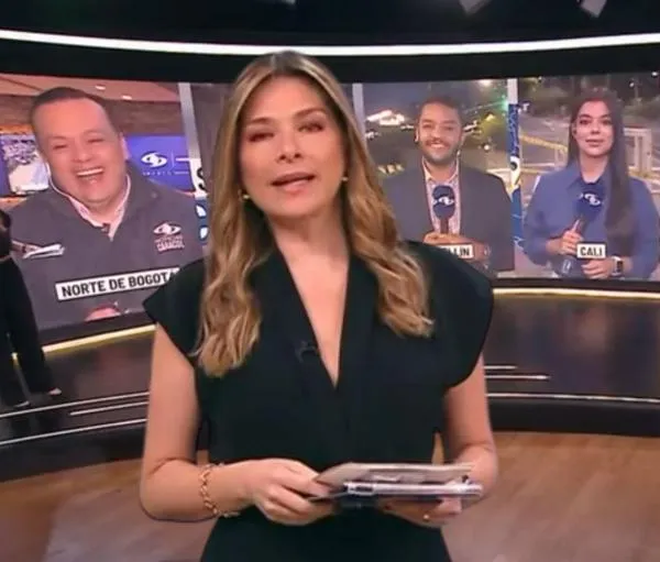 Noticias Caracol hoy: risas porque presentadora cambió nombre a Edward Porras