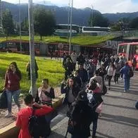 Impactantes videos de Bogotá colapsada por un Transmilenio hoy agosto 25
