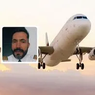 Fotos de avión y capitán Jaimes García, en nota de qué significa cuando en vuelo dicen 10.000 pies, según piloto de Avianca reveló