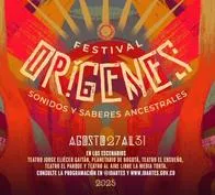 Agéndate con la Franja académica del Festival Orígenes 2025 ¡27 al 31 de agosto! 
