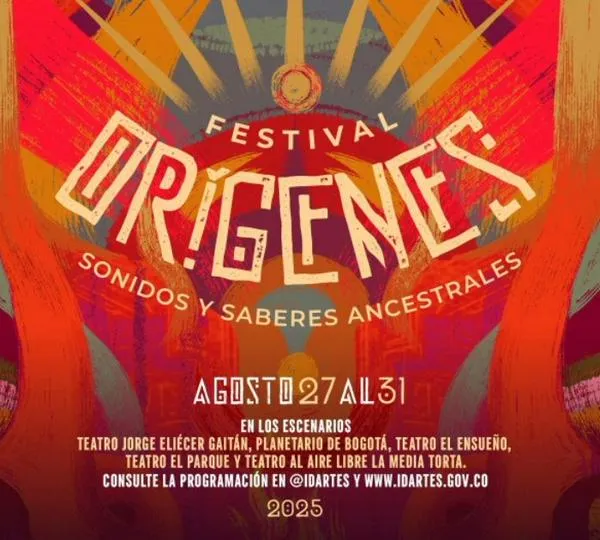 Agéndate con la Franja académica del Festival Orígenes 2025 ¡27 al 31 de agosto! 