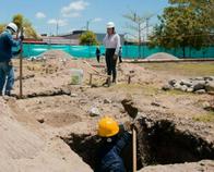 Caldas: nuevo estadio va en el 7%, reparan la vía con más rotos, cuidan acueducto para 13 mil personas, y más