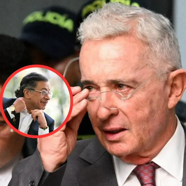 "No trabaja, se dedica a chismes": Uribe no se la rebaja a Petro por su defensa a Maduro en Venezuela con Estados Unidos. 