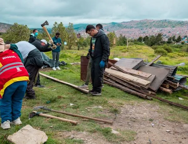 Alcaldía de Tunjuelito lidera operativo para proteger el Bosque Renacer  