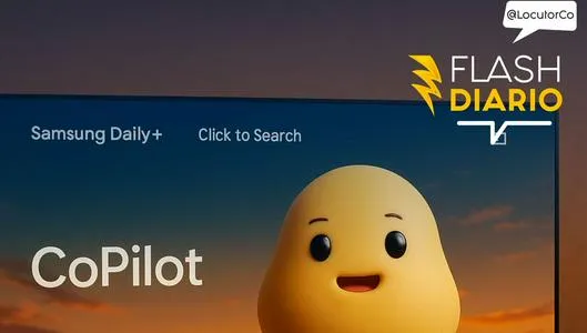 Copilot en TV ¡Un garbanzo parlante en tu televisor Samsung 2025!