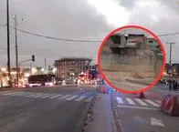 Por qué se rompió el tubo de gas en la Autopista Sur hoy, en Bogotá: hay trancón