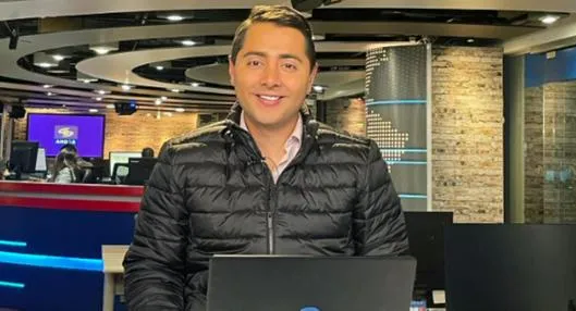 Periodista Noticias Caracol Pablo Arango confesó sobre su relación con una mujer