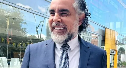 Foto de Armando Benedetti, en nota de que Armando Benedetti pulló a periodista Melquisedec Torres por ida de Caracol Radio