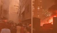 Dos incendios causaron pánico al final de la tarde en Bello