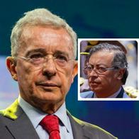 Fotos de Álvaro Uribe y de Gustavo Petro, en nota de que Álvaro Uribe reveló que le rechazó a Gustavo Petro propuesta y señaló sus mañas