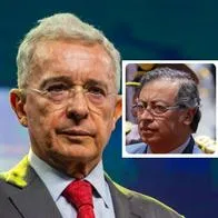 Fotos de Álvaro Uribe y de Gustavo Petro, en nota de que Álvaro Uribe reveló que le rechazó a Gustavo Petro propuesta y señaló sus mañas